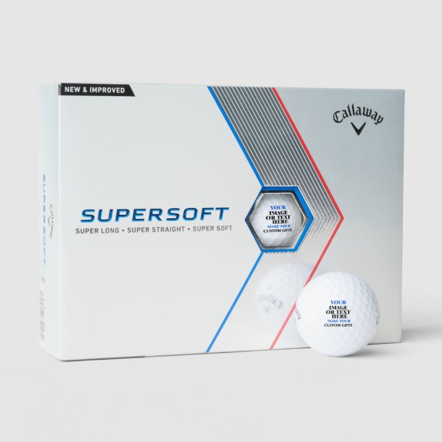 Callaway Golf Balls, Custom Personalised Gift Pack Balls (Packaging)