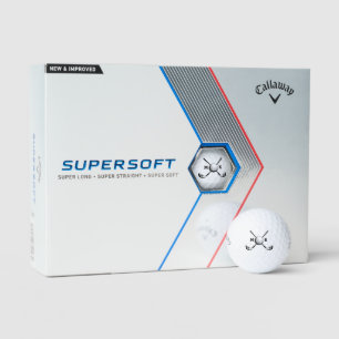 Callaway, Personalised Custom Name Initials Golf Balls