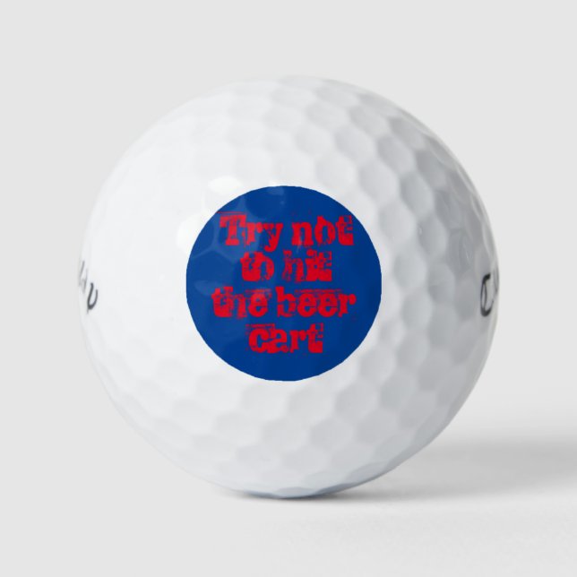 Callaway Warbird Golf Balls Advice Edition (Front)