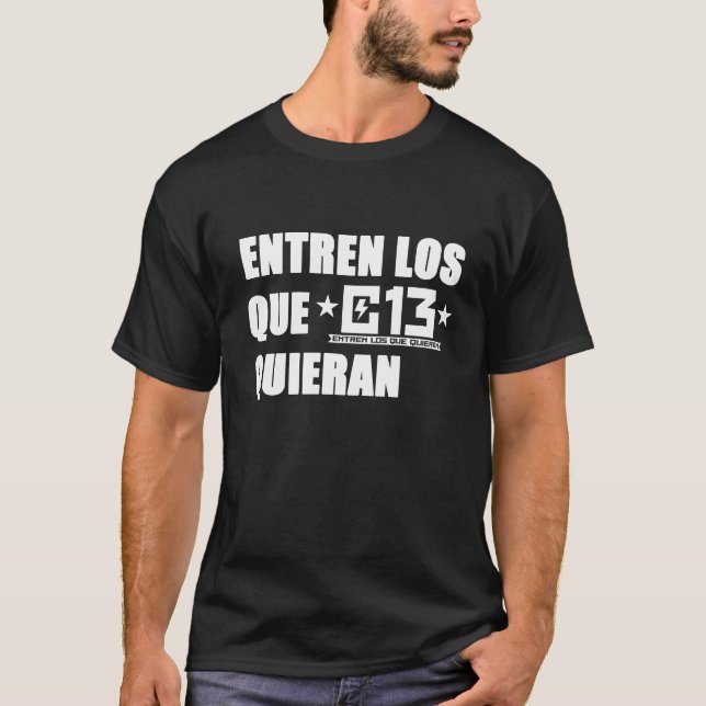 CALLE 13 T-SHIRT (DARK) (Front)