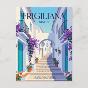 Calle Real Spain Postcard