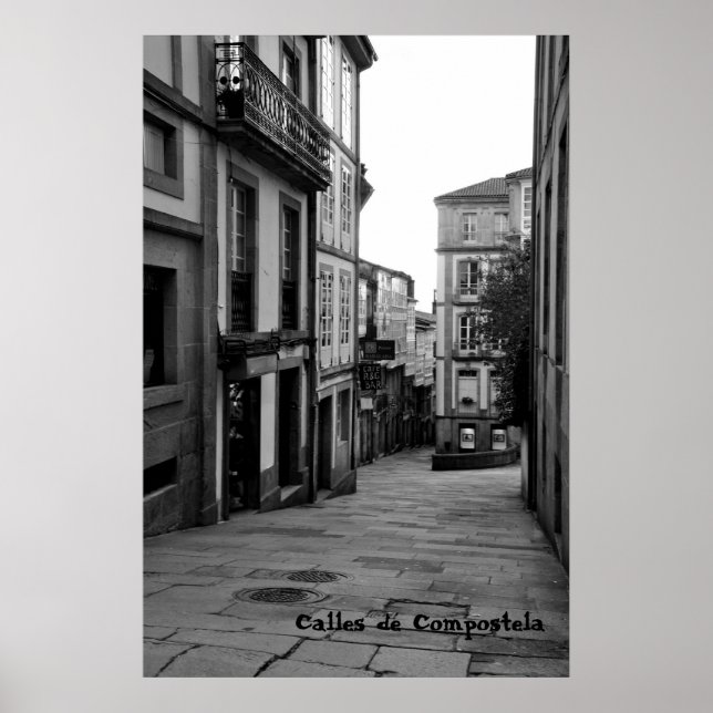 Calles de Compostela Poster (Front)