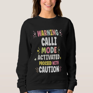CALLI Personalised Women's Gift Custom CALLI Sweatshirt
