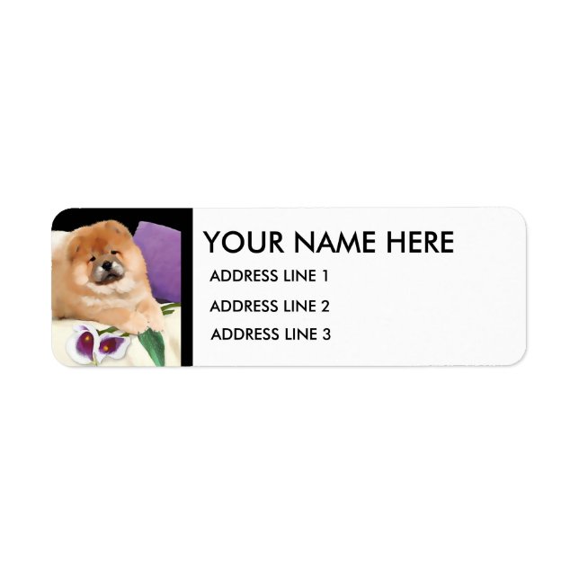 CALLIE heARTdog custom address labels (Front)