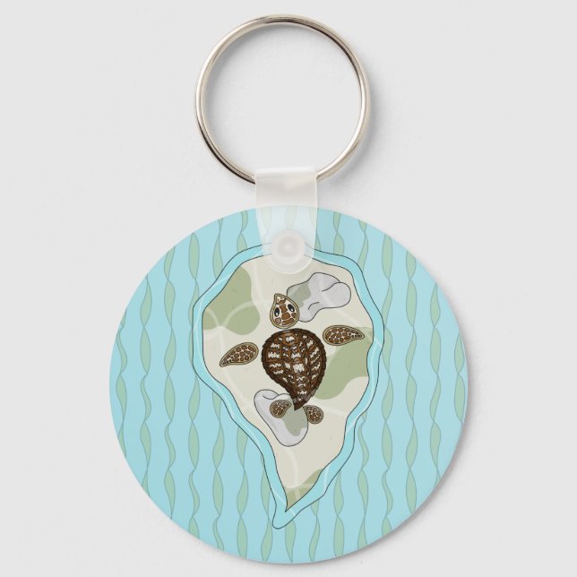 Callie the Sea Turtle Keychain (Front)
