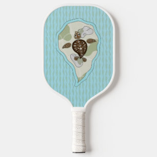 Callie the Sea Turtle Pickleball Paddle
