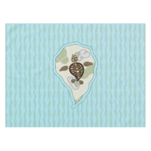 Callie the Sea Turtle Tablecloth