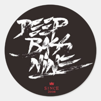 Calligraffiti By Flixx Classic Round Sticker