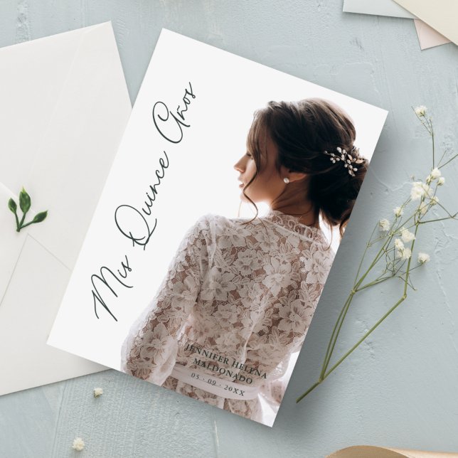 Calligrafía de fancy para la fotografía Minimalist Invitation (Creator Uploaded)