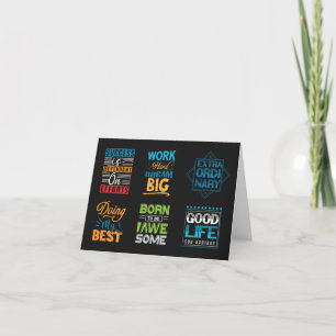 Calligraphic design Thank You Card