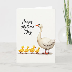 Calligraphic Script Mothers Day Card