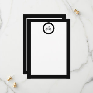 Calligraphy Black Rose Wedding Save The Date