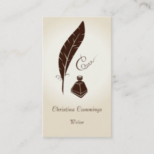 Calligraphy Business Card