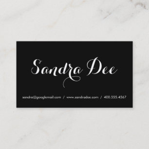 Calligraphy Business Card