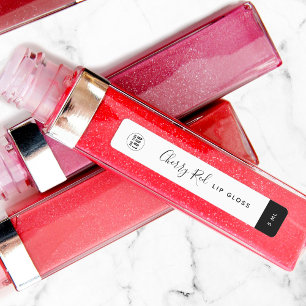 Calligraphy Editable Colours Contrast Product Labe