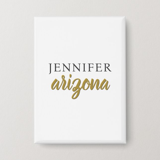 Calligraphy Elegant Plain Add Own Name (Front)