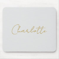 Calligraphy Gold Colour Grey Custom Personal Edit