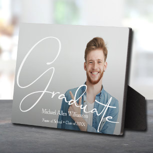 Calligraphy Graduation Announcement Plaque