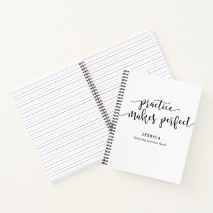 Calligraphy Hand Lettering Practice Book