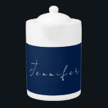 Calligraphy name professional plain dark blue<br><div class="desc">Plain Minimalist Modern Designs. They're all simple,  attractive,  unique.</div>