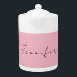 Calligraphy name professional plain pink feminine<br><div class="desc">Plain Minimalist Modern Designs. They're all simple,  attractive,  unique.</div>