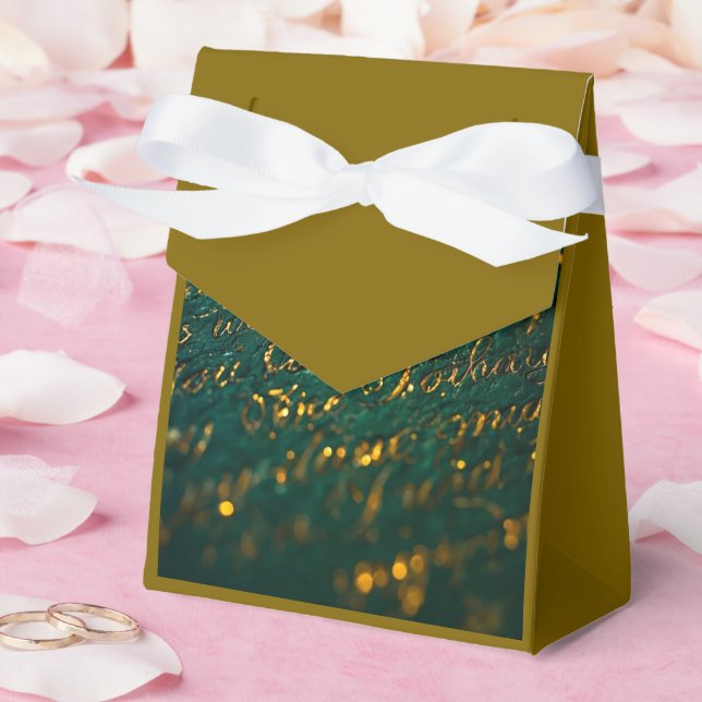 Calligraphy of the Unknown Favour Box (Wedding)