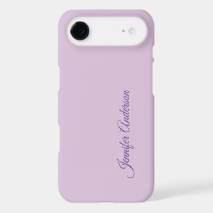 Calligraphy Pastel Thistle Pink Personalized Name