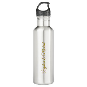 Calligraphy Professional Elegant Gold Colour 710 Ml Water Bottle
