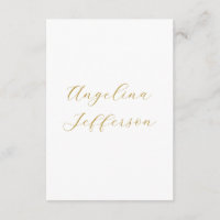Calligraphy Professional Elegant Gold Colour