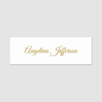 Calligraphy Professional Elegant Gold Colour