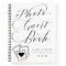 Calligraphy Script Wedding Photo Guest Book