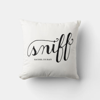 calligraphy sniff pillow