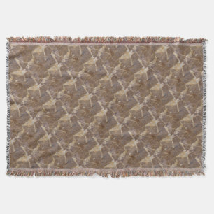 calligraphy sur pierre throw blanket