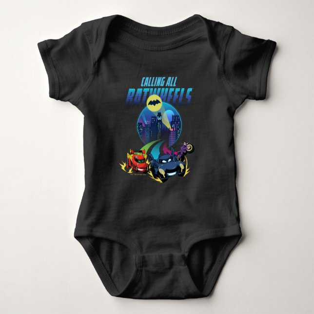 Calling all Batwheels™ Baby Bodysuit (Front)