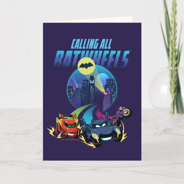 Calling all Batwheels™ Card (Front)