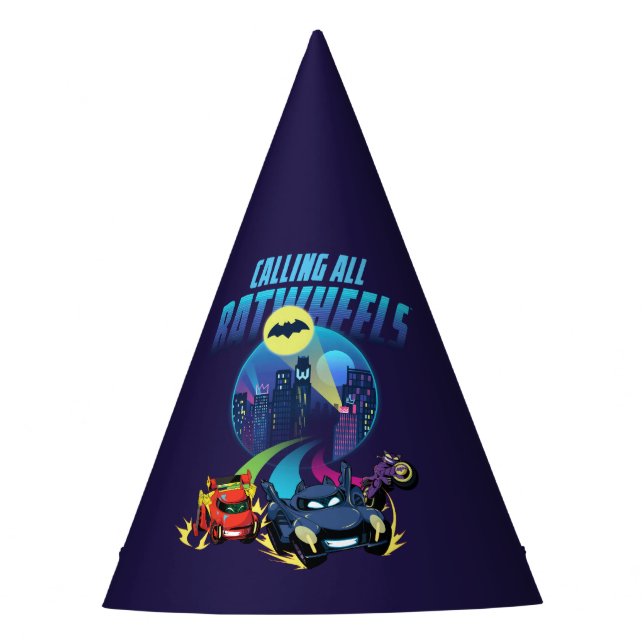 Calling all Batwheels™ Party Hat (Front)