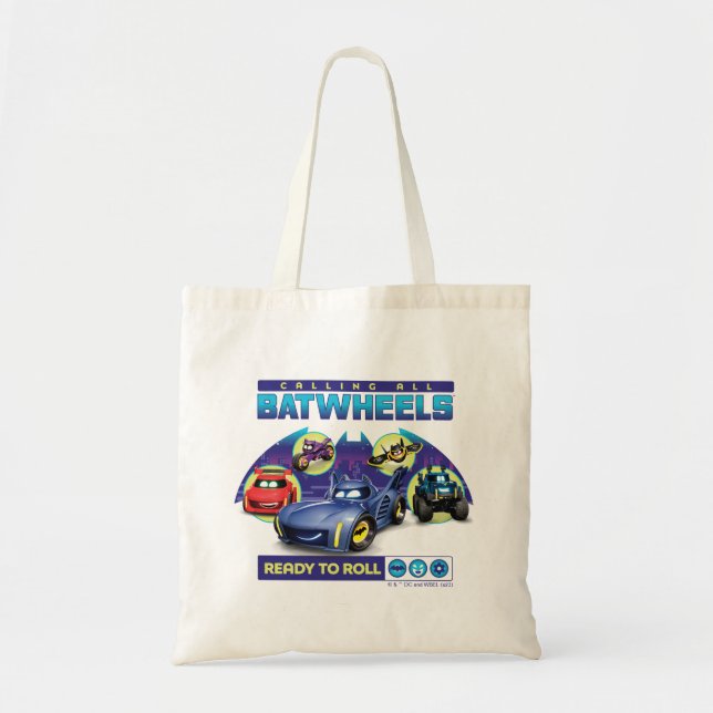 Calling all Batwheels™ - Ready to Roll Tote Bag (Front)