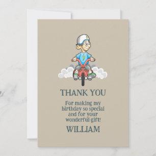 Calling All Bikers Thank You Card