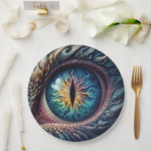 Calling All Dragons Birthday Paper Plate