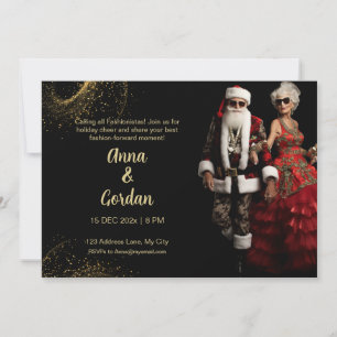 Calling all holiday fashionistas! thank you card