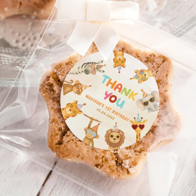 Calling All Party Animals 1st Birthday Sticker (Creator Uploaded)
