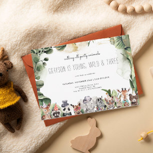 Calling All Party Animals   Safari Birthday