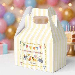 Calling All Party Animals Safari Birthday Favour Box