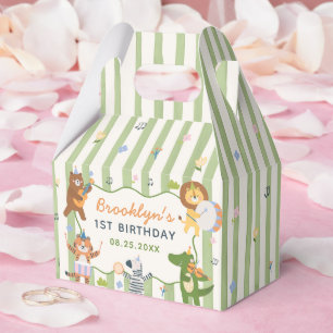 Calling All Party Animals Safari Zoo Birthday Favour Box