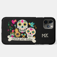 Calling All Souls Day of the Dead Colourful