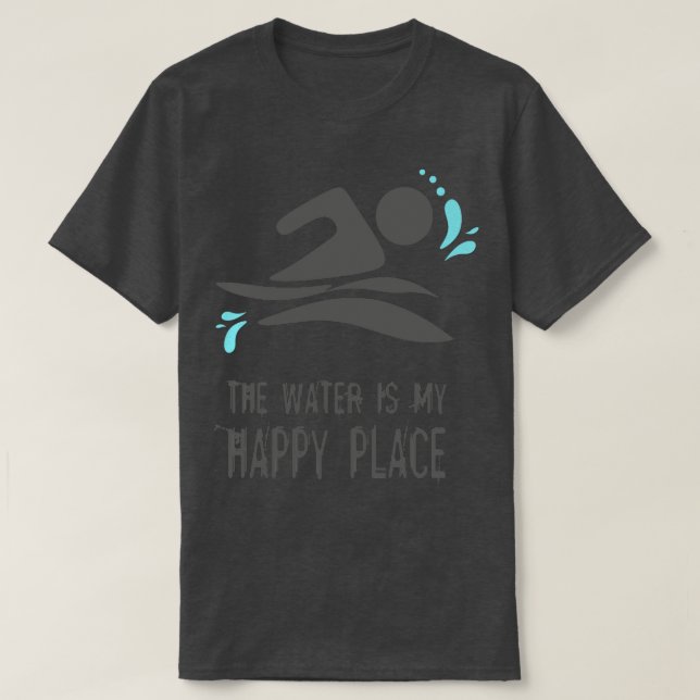 Calling All Wild Open Water Swimming  T-Shirt (Design Front)