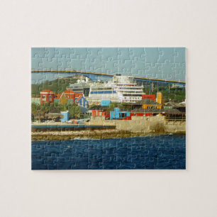 Calling at Curacao Jigsaw Puzzle