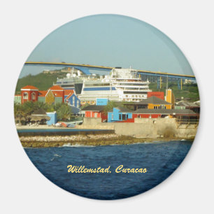 Calling at Curacao Magnet