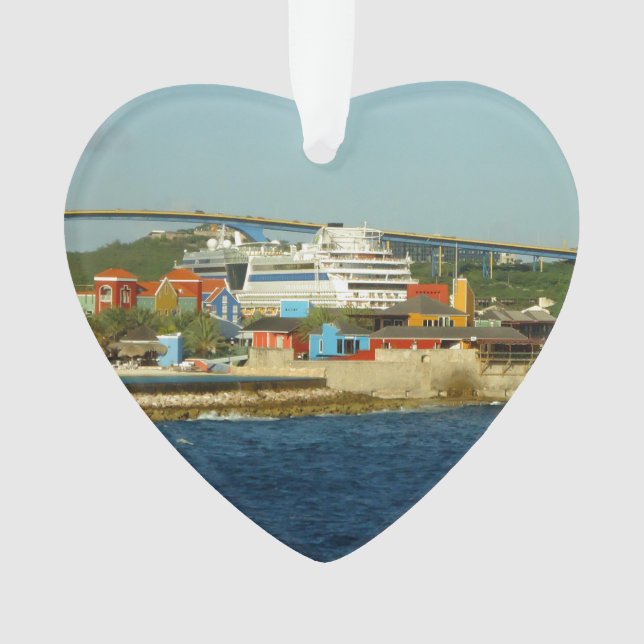 Calling at Curacao Ornament (Front)