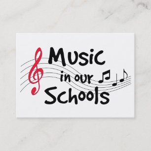 Calling Card for Music 